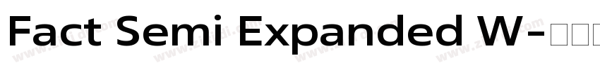 Fact Semi Expanded W字体转换